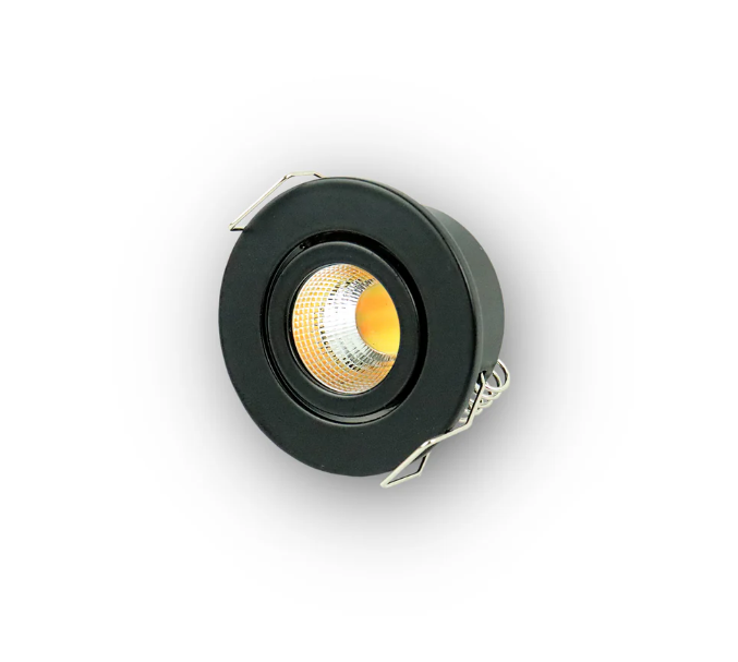 Levně Zápustné LED bodové svítidlo Minalox D42, 3W, CCT 1800-4500K, 24V Barva: Černá