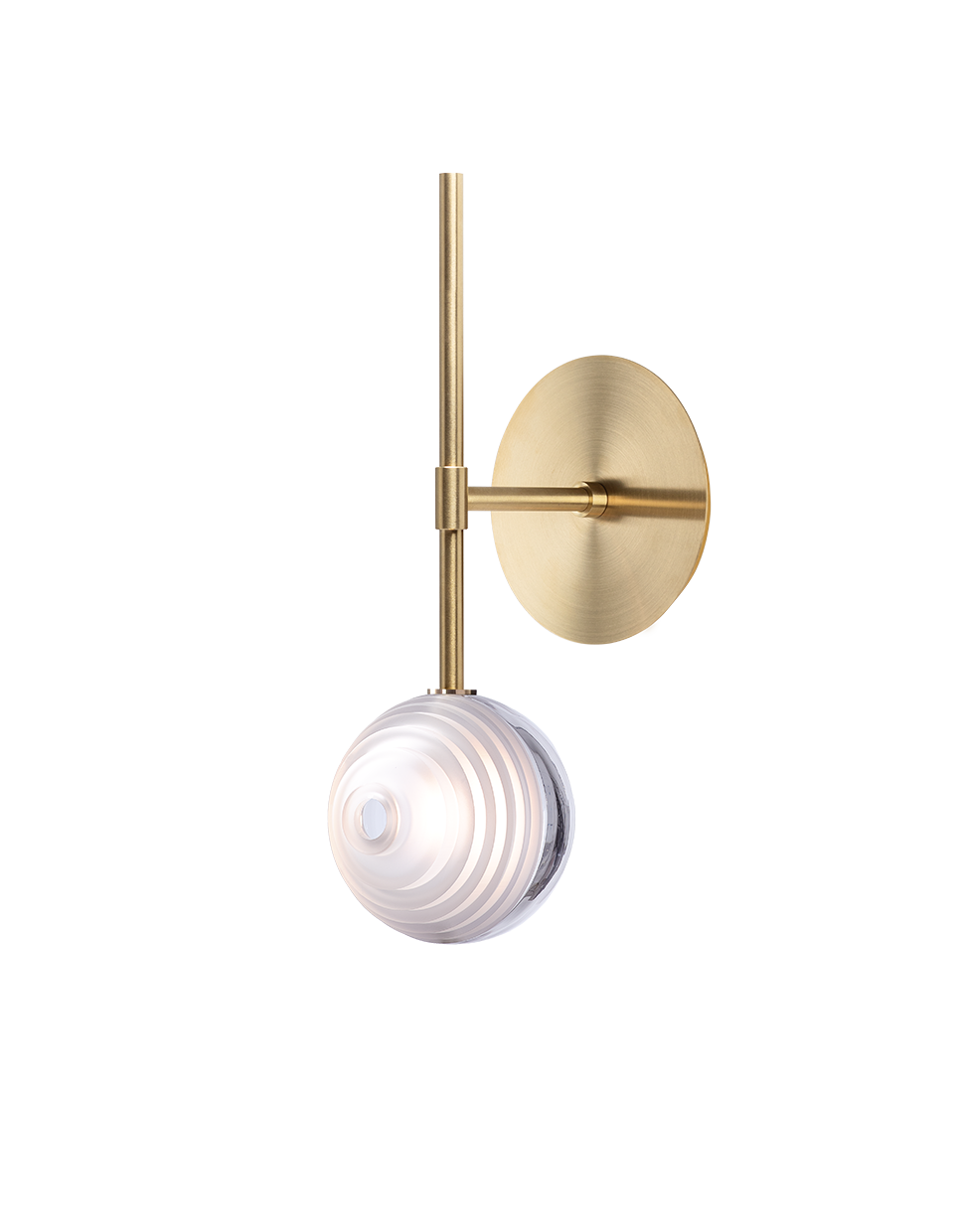 Luxusní nástěnné, zápustné svítidlo Bomma Dark & Bright Star, small Stmívání, řízení: Nestmívatelná, Barva skla: Bright - světlá