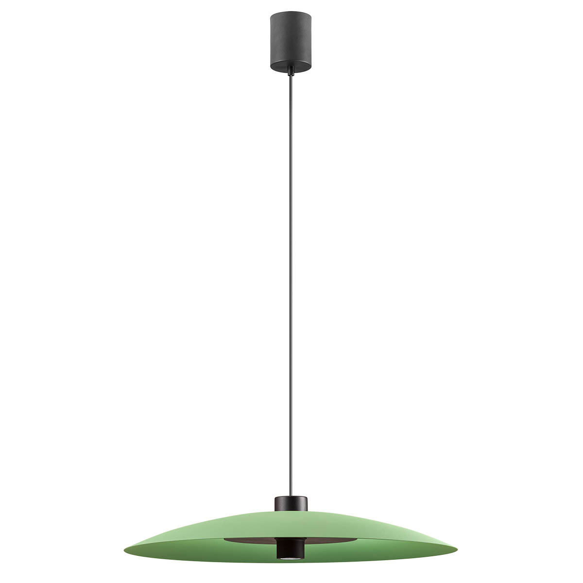 Levně Redo Závěsné LED svítidlo Lars Ø60 cm Barva: Zelená