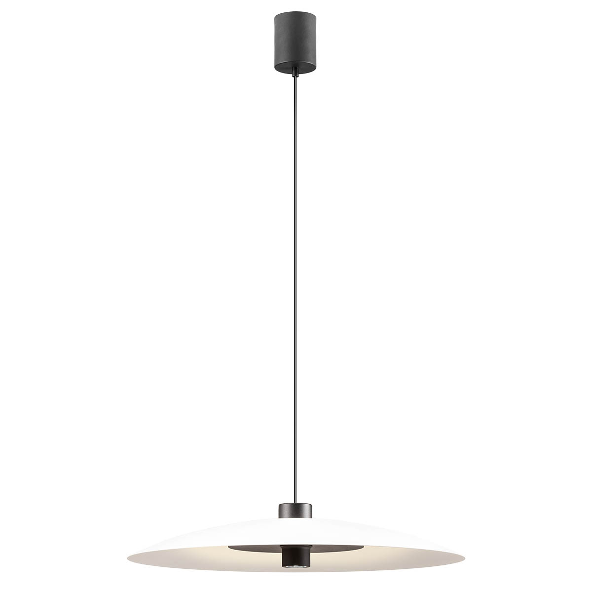 Levně Redo Závěsné LED svítidlo Lars Ø60 cm Barva: Bílá