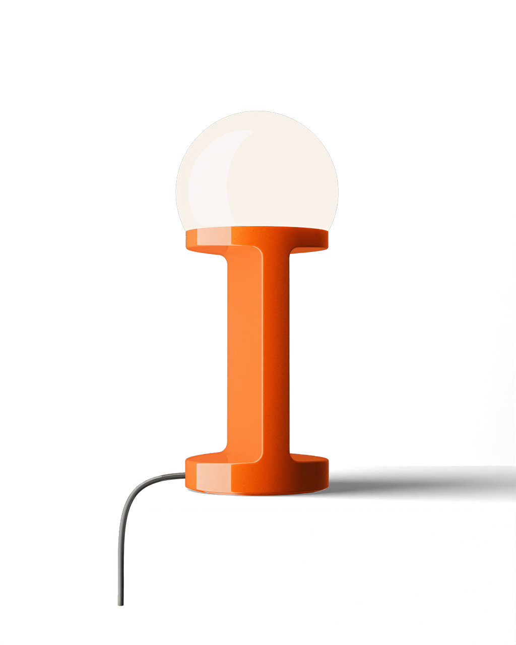 Levně Ferroluce Stolní lampa HABEA, v. 37 cm, 1xE14 Barva: Oranžová