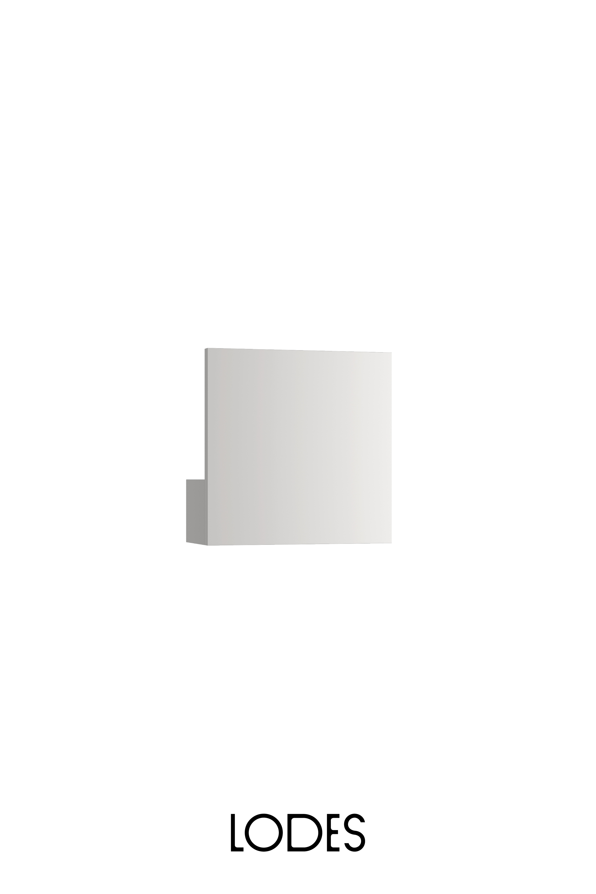 Levně Lodes LED stropní/nástěnné svítidlo Puzzle Single Square, d. 18 cm, 1x16W Barva: Matná bílá, Teplota světla: 2700K - teplá bílá