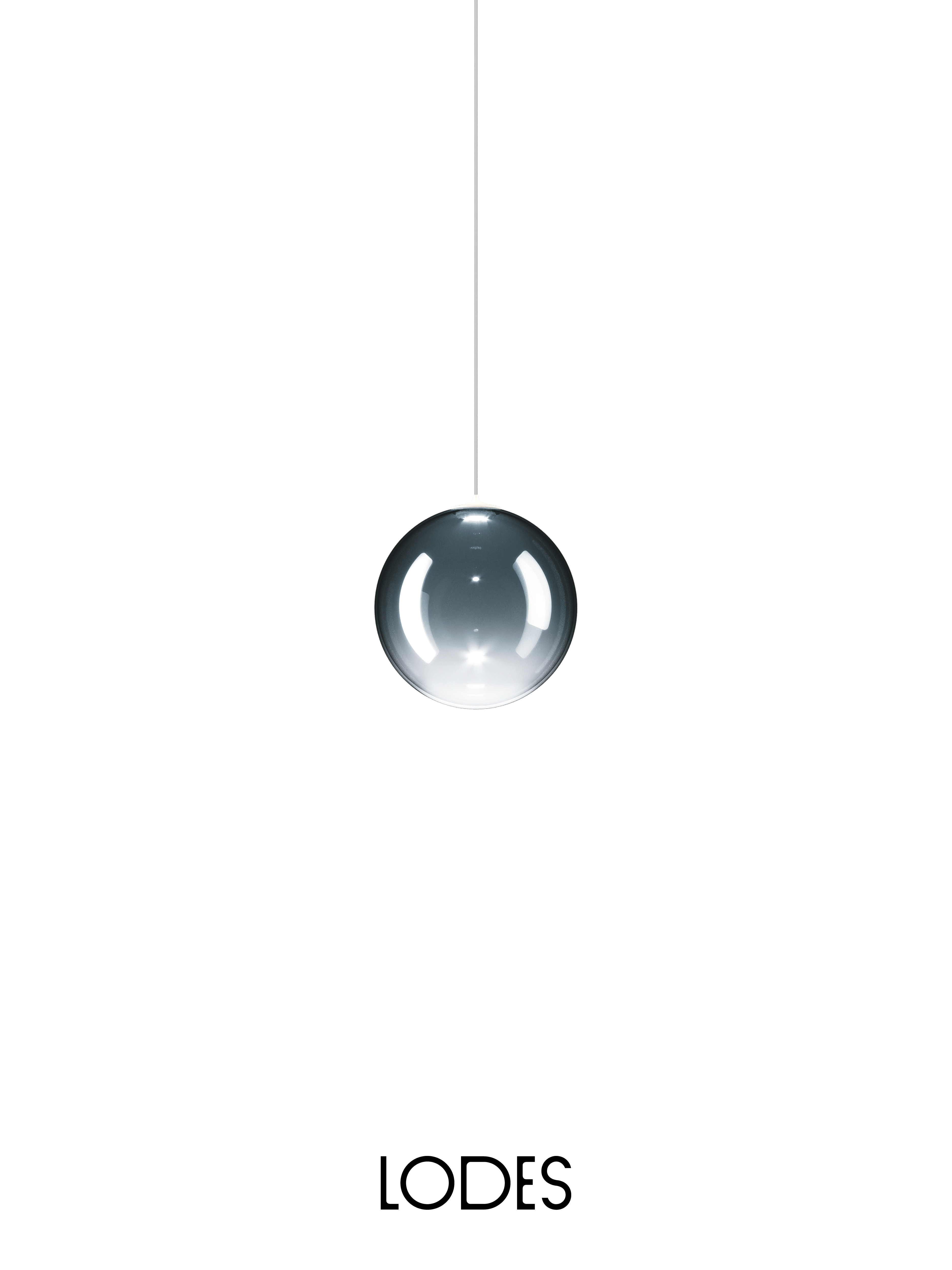 Levně Lodes Designové závěsné LED svítidlo RANDOM SOLO, 1W, ø 10 cm, CRI90 Barva: Bronzová, Teplota světla: 2700K - teplá bílá