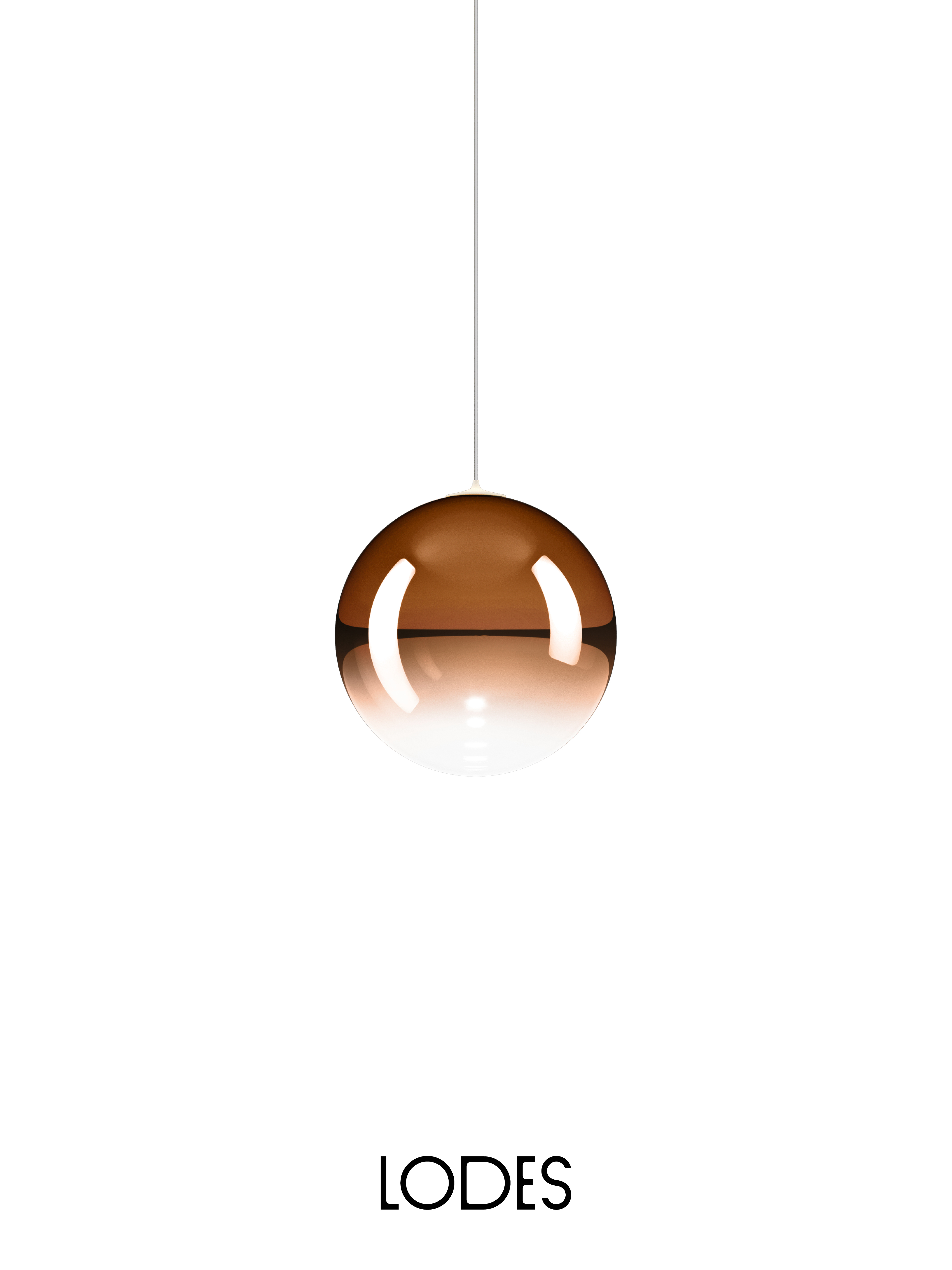 Levně Lodes Designové závěsné LED svítidlo RANDOM SOLO, 1W, ø 14 cm, CRI90 Barva: Kouřová, Teplota světla: 2700K - teplá bílá