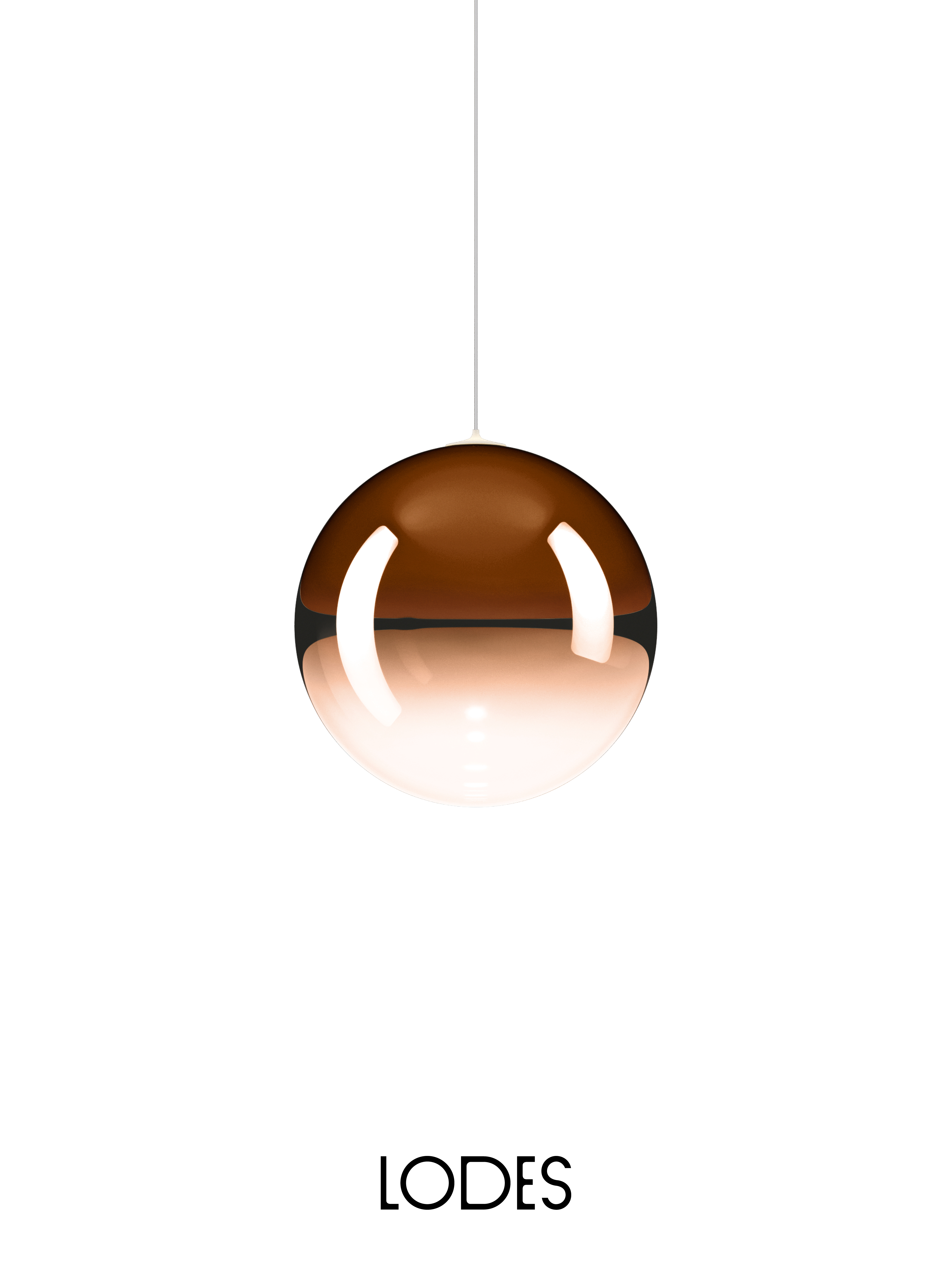 Levně Lodes Designové závěsné LED svítidlo RANDOM SOLO, 1W, ø 18 cm, CRI90 Barva: Kouřová, Teplota světla: 2700K - teplá bílá