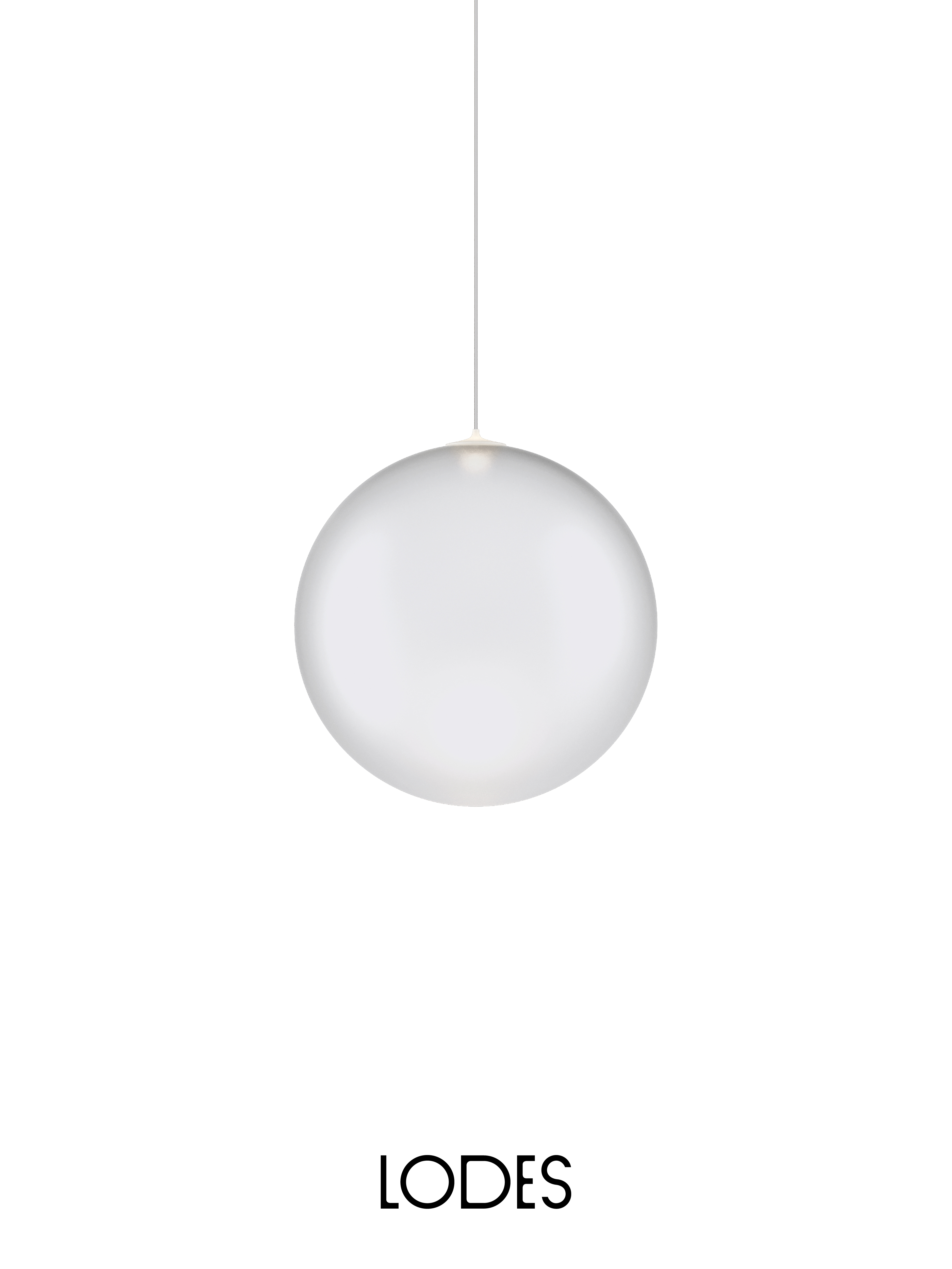 Levně Lodes Designové závěsné LED svítidlo RANDOM SOLO, 1W, ø 18 cm, CRI90 Barva: Bronzová, Teplota světla: 2700K - teplá bílá