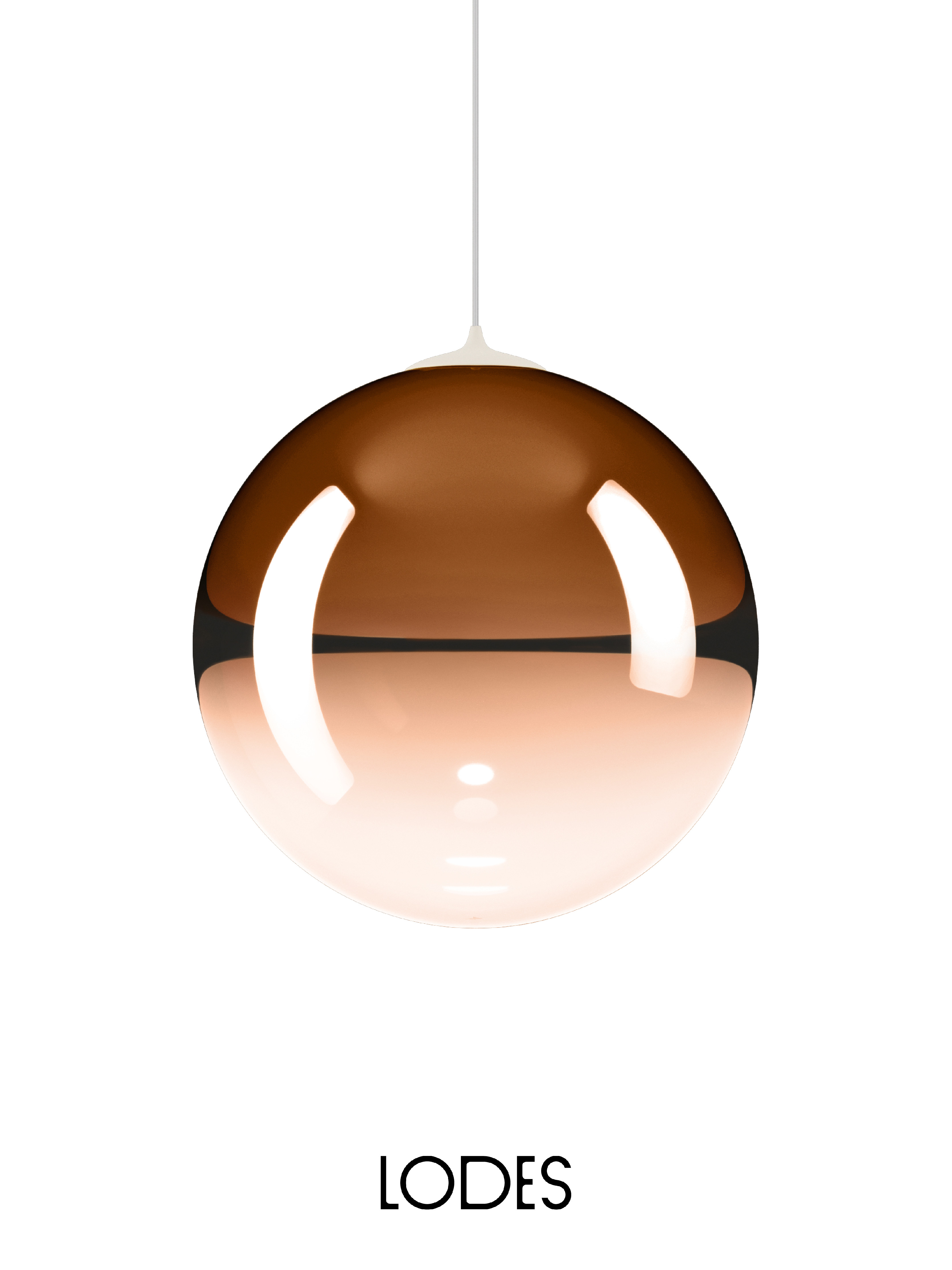 Levně Lodes Designové závěsné LED svítidlo RANDOM SOLO, 3W, ø 28 cm, CRI90 Barva: Sněhově bílá, Teplota světla: 2700K - teplá bílá