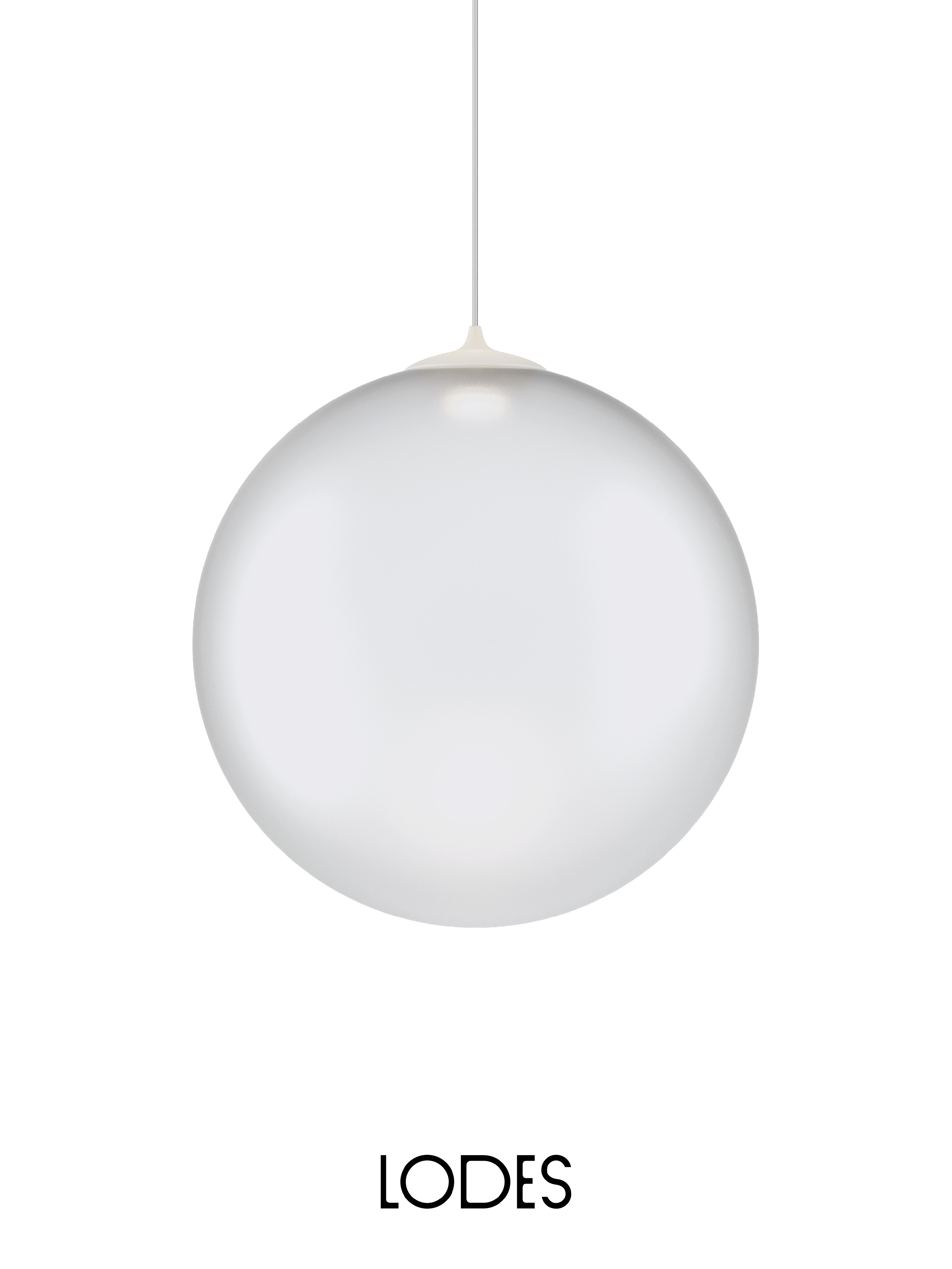 Levně Lodes Designové závěsné LED svítidlo RANDOM SOLO, 3W, ø 28 cm, CRI90 Barva: Kouřová, Teplota světla: 2700K - teplá bílá