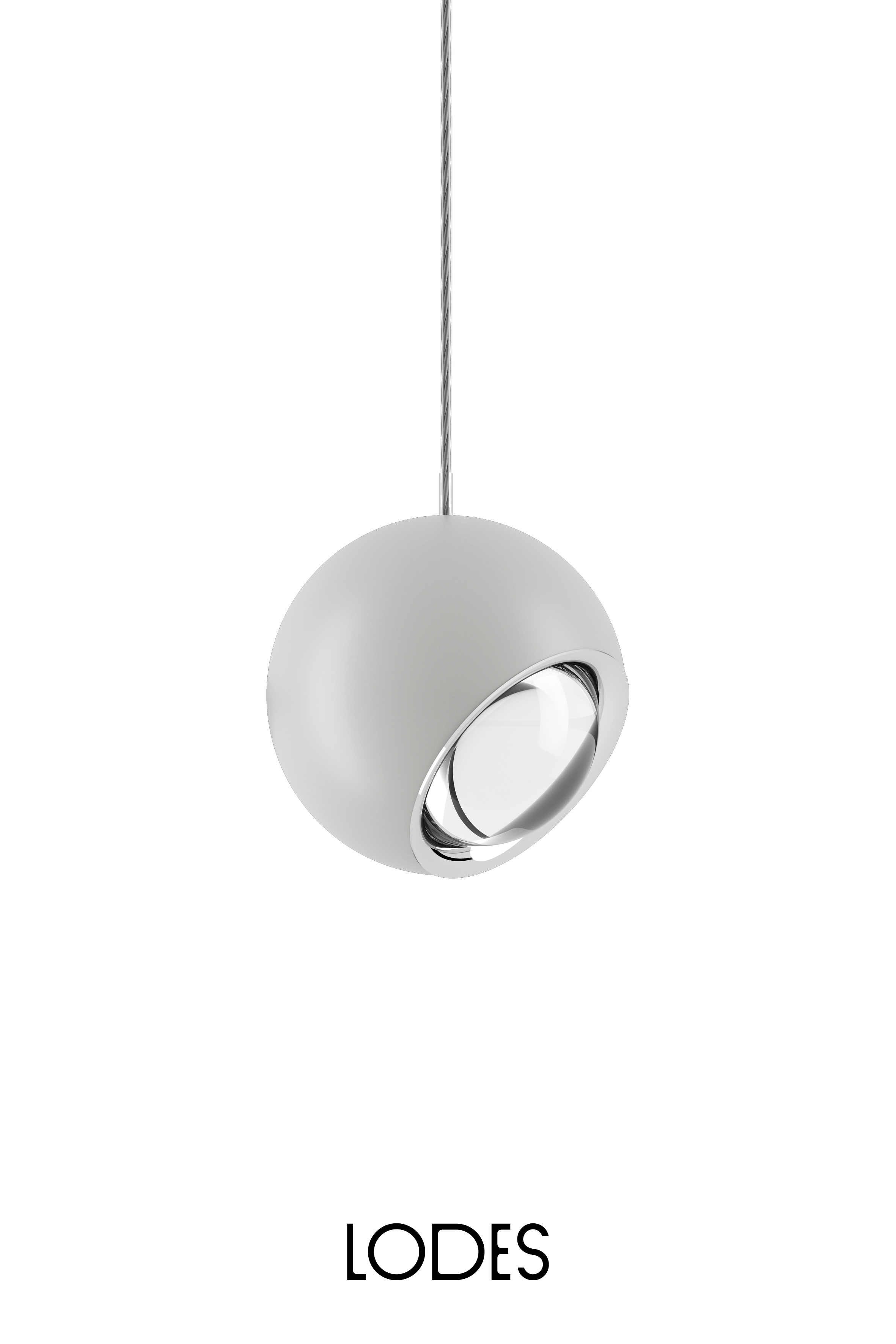Levně Lodes Designové závěsné LED svítidlo SPIDER, 11W, ø 12 cm, CRI90 Barva: Bílá, Teplota světla: 2700K - teplá bílá