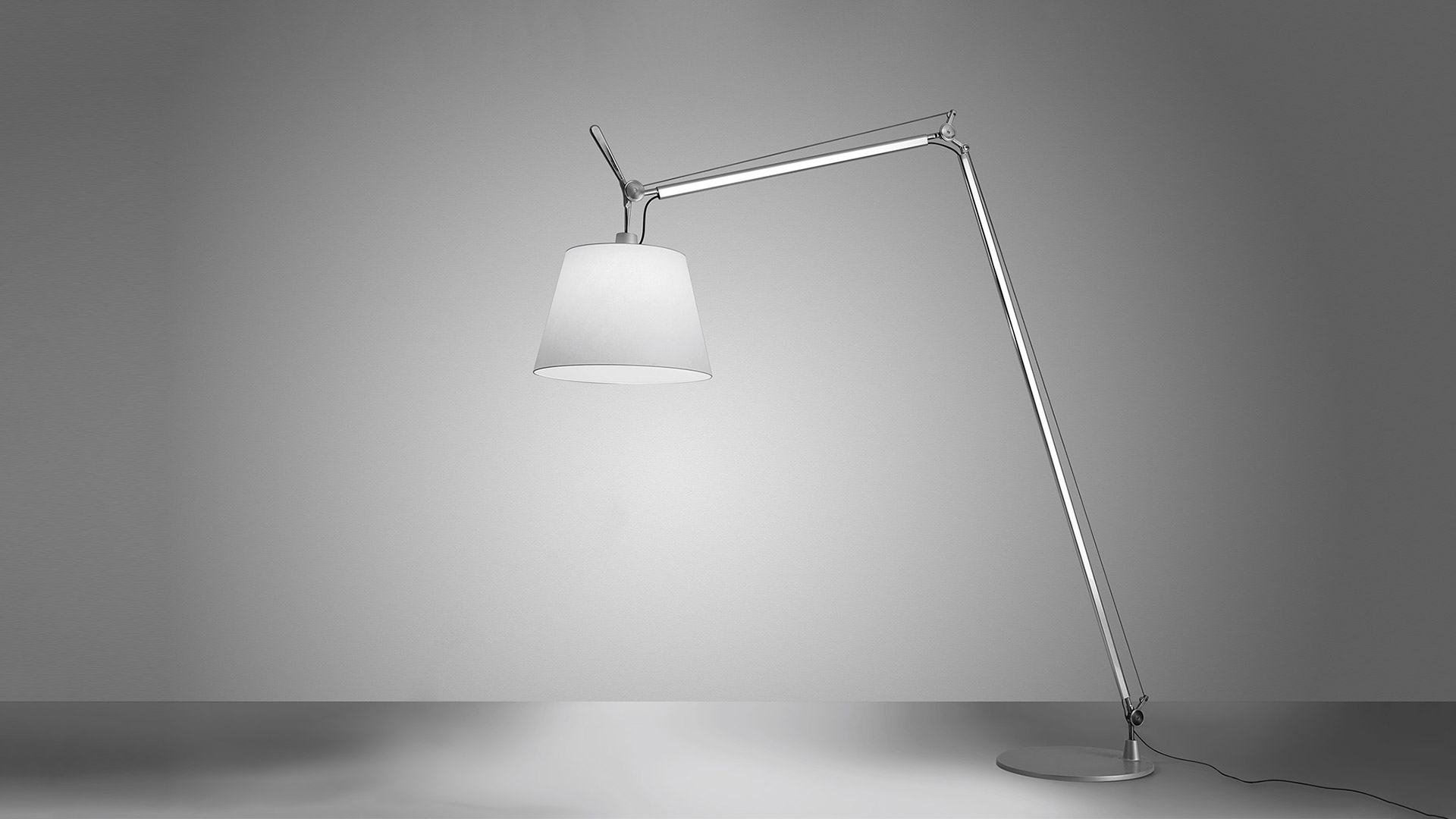 Levně Artemide Designová stojací lampa Tolomeo MAXI, 1xE27