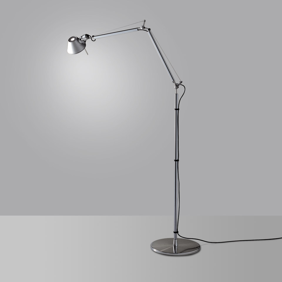 Levně Artemide LED Designová stojací lampa Tolomeo Reading Floor, 11W, TW
