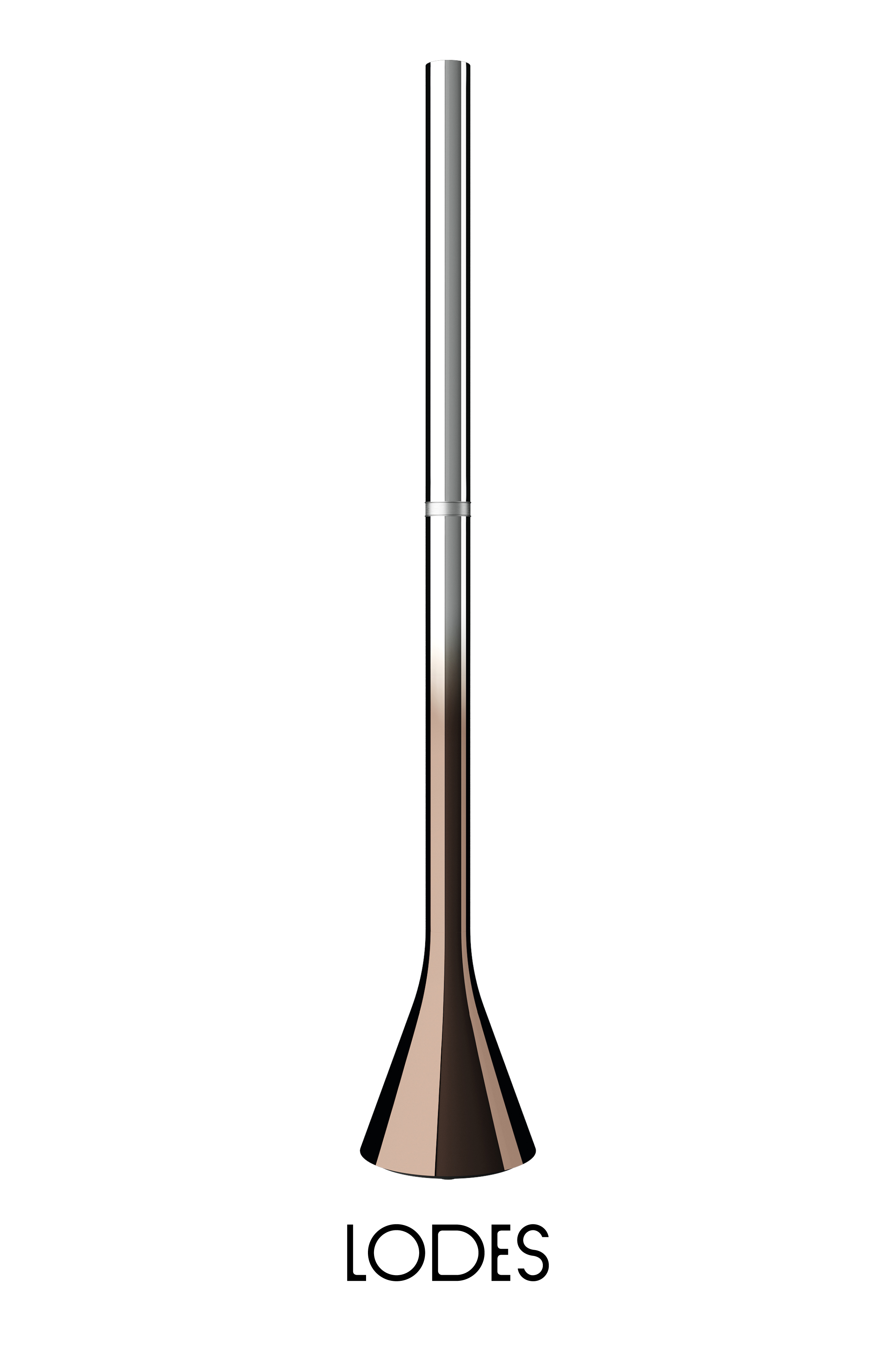 Levně Lodes LED stmívatelná stojací lampa Croma, v. 186 cm, 1x42W Barva: Bronz