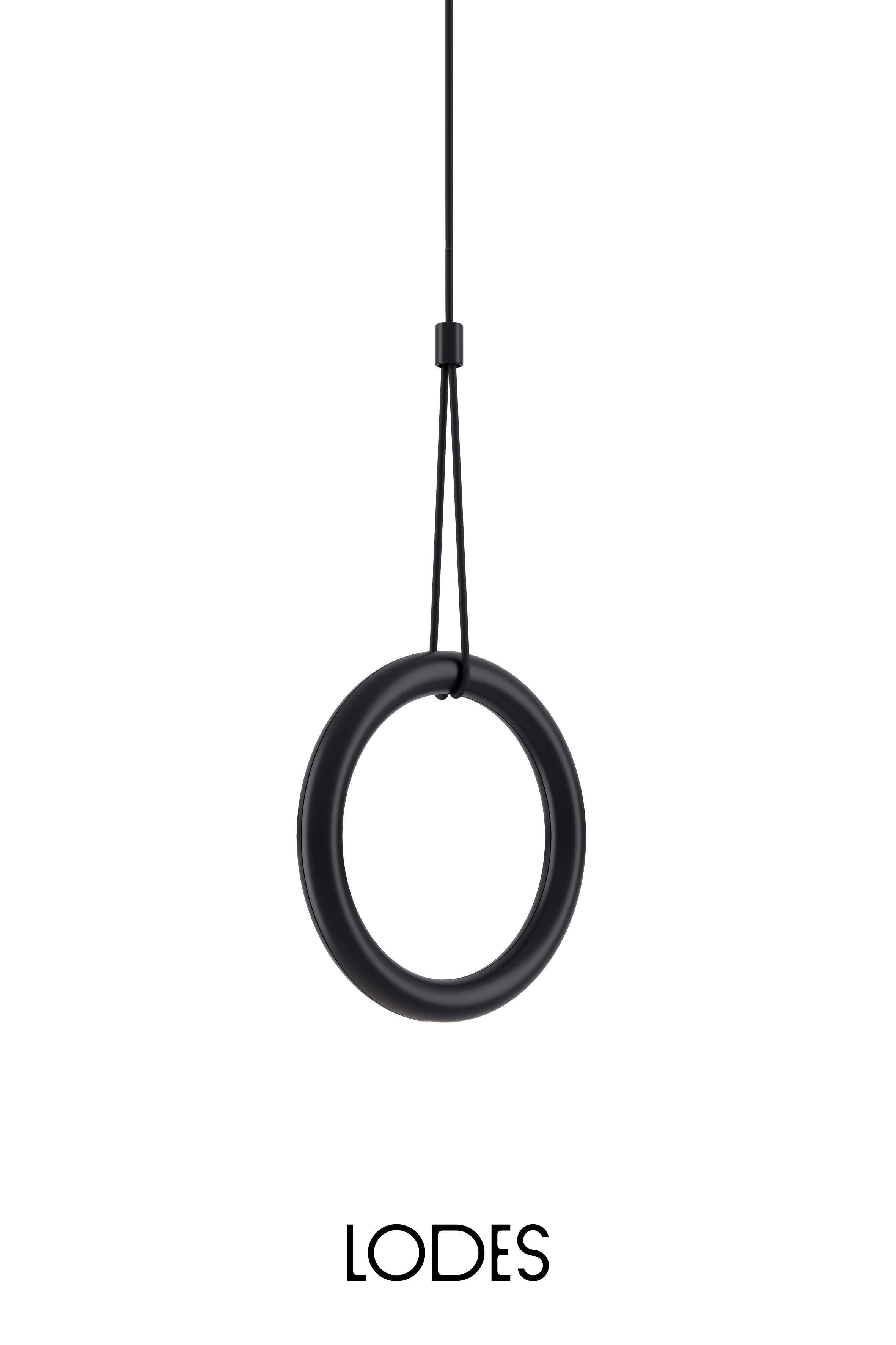 Levně Lodes LED závěsné svítidlo IVY I, Ø 14,5 cm, 1x3W Barva: Matná černá, Teplota světla: 2700K - teplá bílá