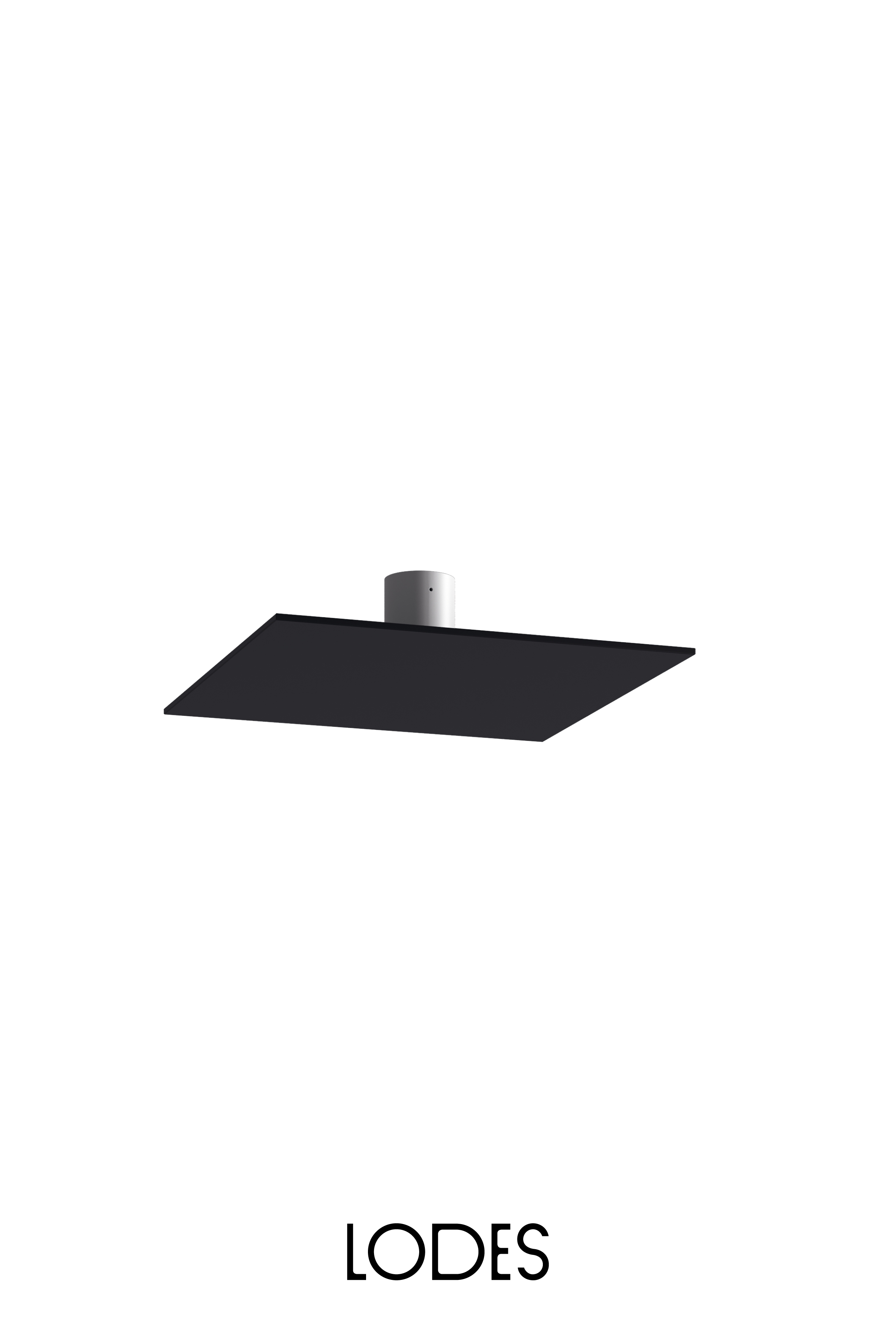 Levně Lodes LED stropní/nástěnné svítidlo Puzzle Mega Square S, 1x25W Barva: Matná černá