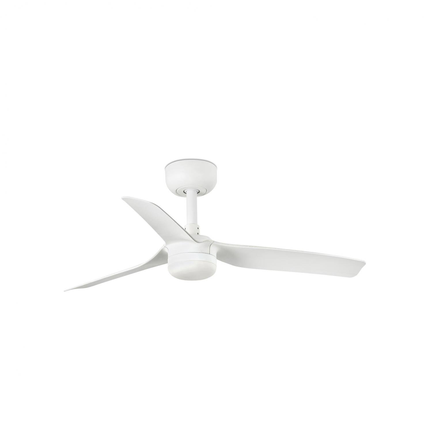Levně FARO Stropní ventilátor se stmívatelným světlem MINI PUNT S LED, 6 rychlostí, 10W Barva: Bílá