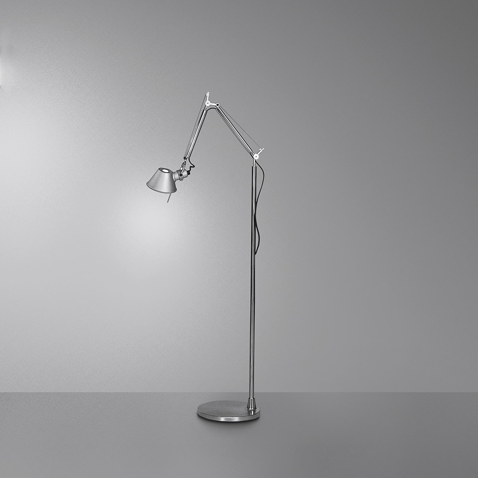 Levně Artemide LED Designová stojací lampa Tolomeo Micro, 7W Teplota světla: 2700K - teplá bílá