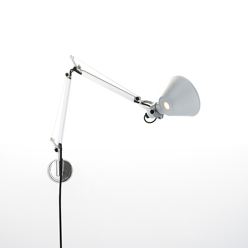 Levně Artemide LED designová nástěnná lampa Tolomeo Micro, 7W Teplota světla: 2700K - teplá bílá