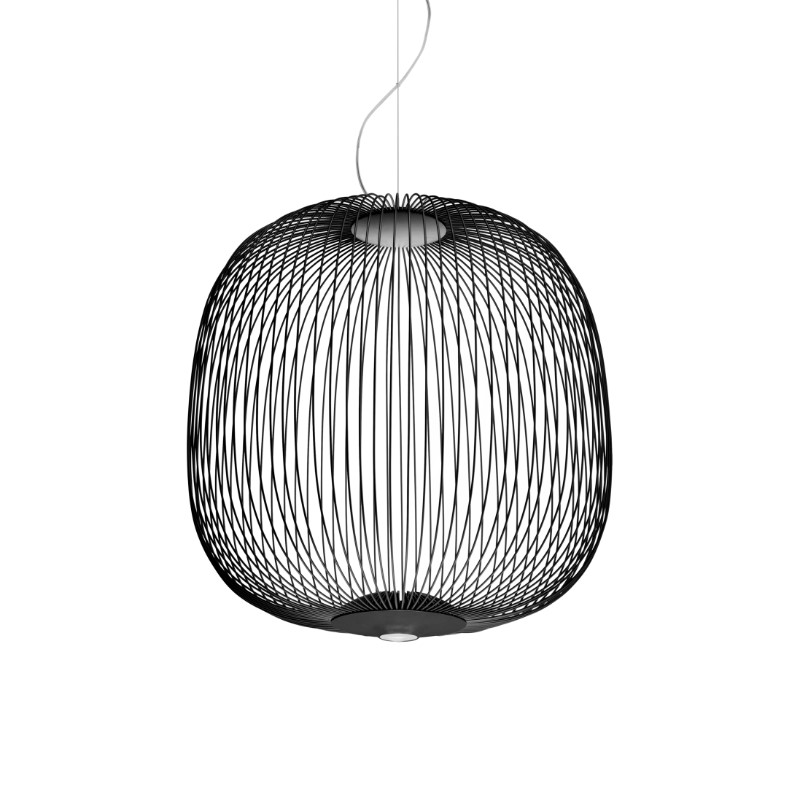 Levně Designové závěsné svítidlo Foscarini Spokes 2, 30W Barva: Bílá, Varianta zdroje: LED