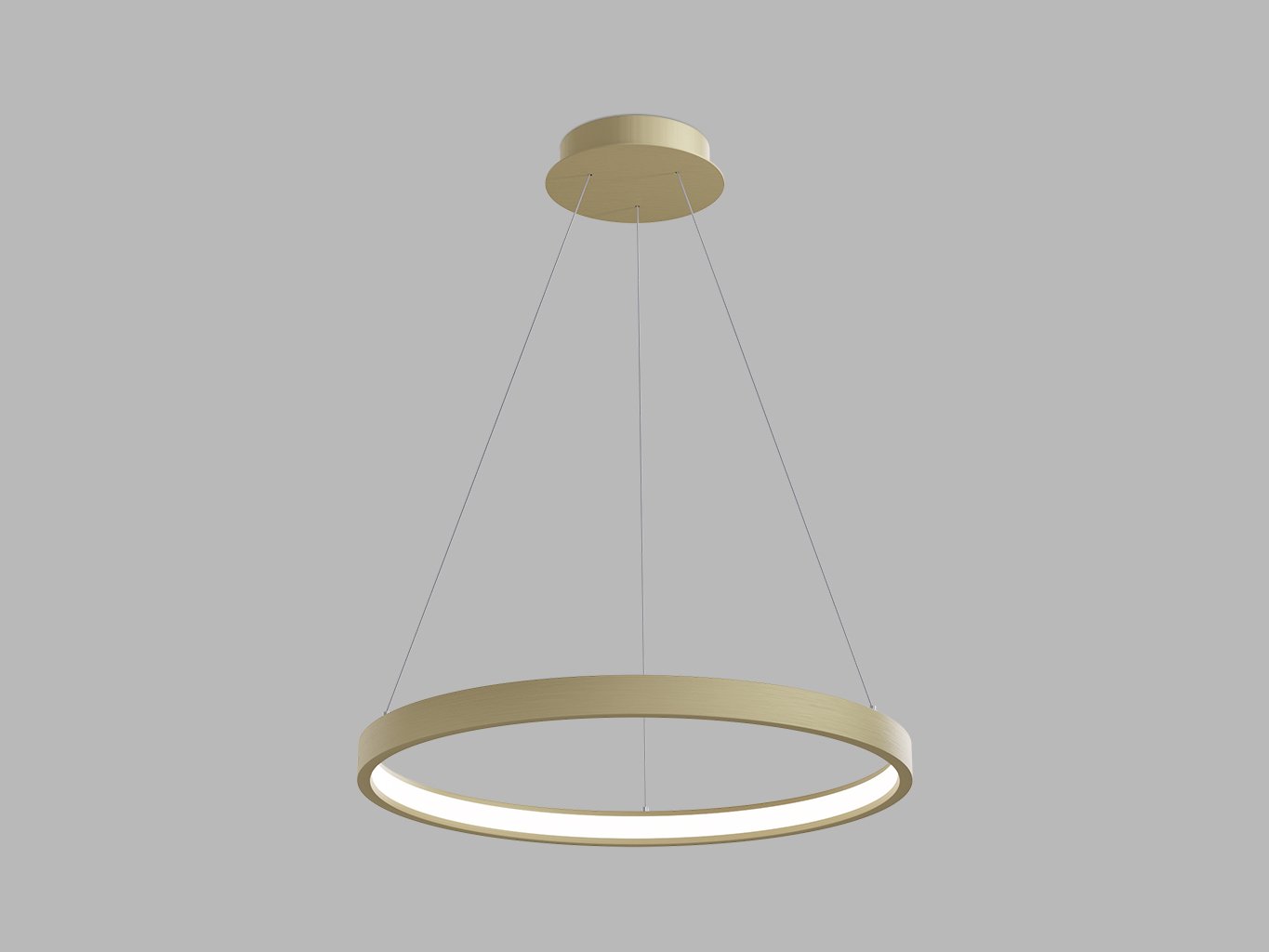 Led2 Závěsné LED svítidlo CIRO 60 P-Z, 40W Barva: Zlatá, Stmívání, řízení: 3000/4000K CASAMBI TW