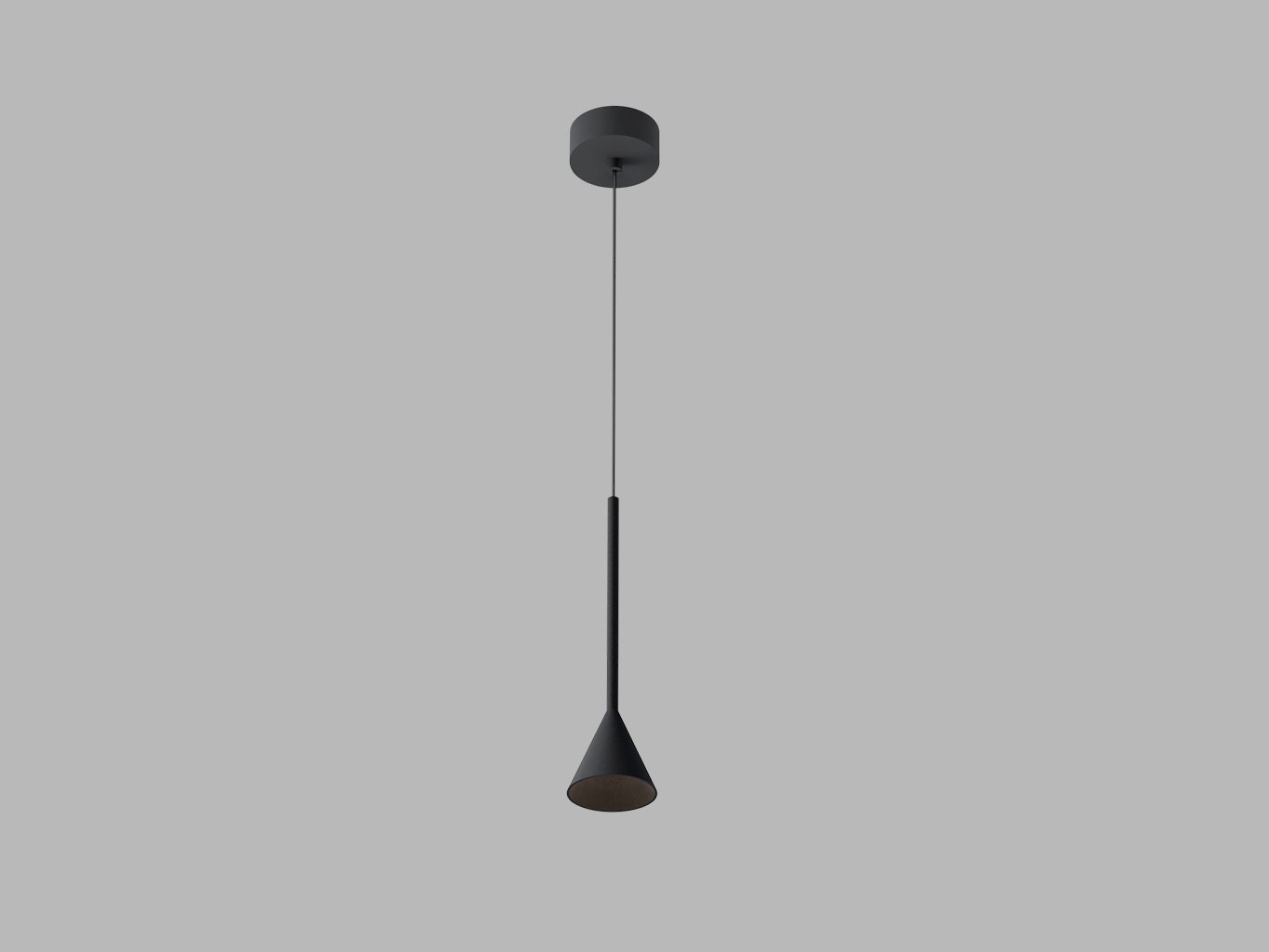 Led2 Závěsné LED svítidlo KONO Z, 3W 3000K UGR Stmívání, řízení: DALI/PUSH