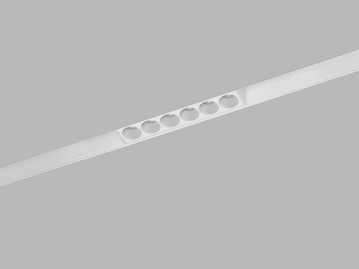 Led2 Lištové LED svítidlo MAGLASER II 12, 6W Barva: Černá, Stmívání, řízení: DALI, Teplota barvy: 3000/3500/4000K