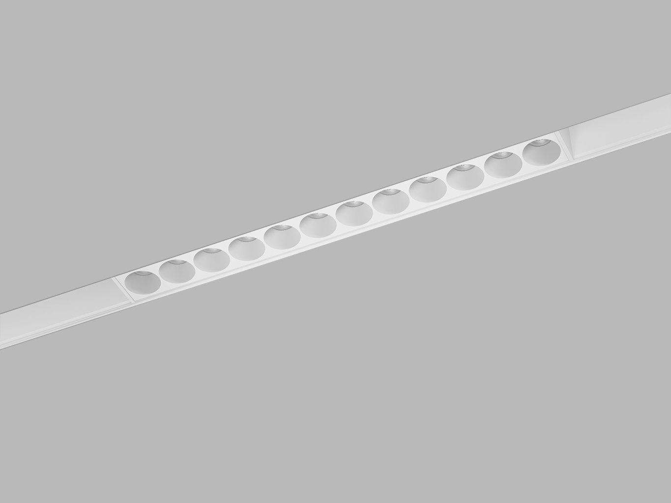 Led2 Lištové LED svítidlo MAGLASER II 24, 12W Barva: Bílá, Stmívání, řízení: DALI, Teplota barvy: 4000K