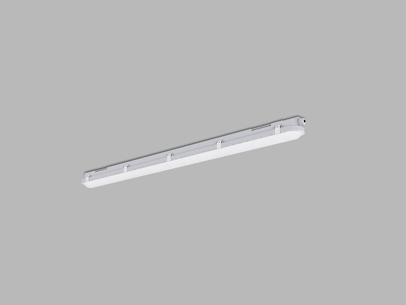 Led2 Stropní LED venkovní svítidlo DUSTER PRO 120, 40W UGR Stmívání, řízení: 3000/3500/4000K DALI/PUSH
