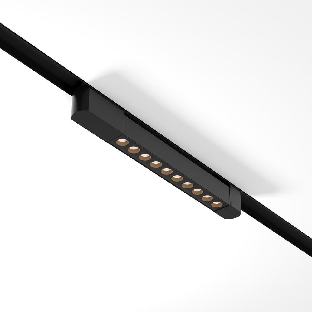 Levně Maytoni LED svítidlo POINTS černé 10W pro 1F systém UNITY, d. 38,2 cm, 4000K nestmívatelné