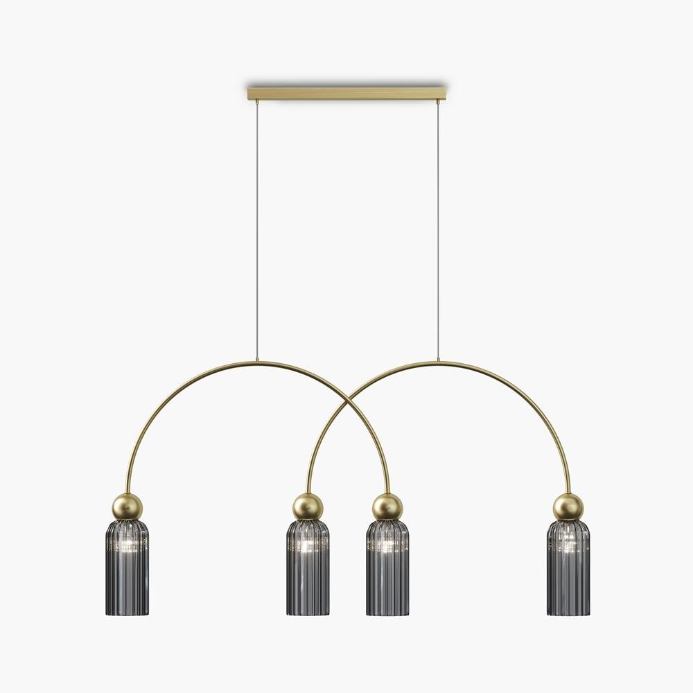 Závěsné svítidlo Antic E14x4 40W MOD302PL-04GR - MAYTONI