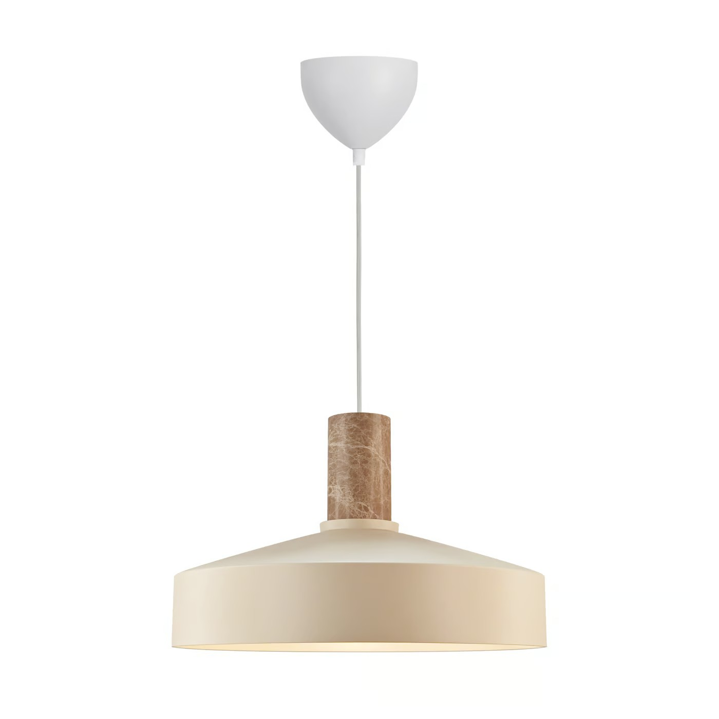 Levně Zavěsné svítídlo Nordlux Elvas marble Barva: Béžová