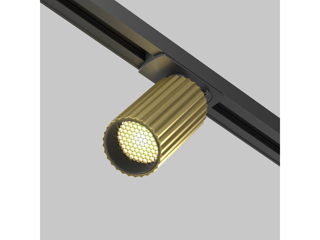 Levně Maytoni Reflektorové LED svítidlo CALIPSO 1xGU10 pro 1F systém UNITY, v. 10 cm Barva: Zlatá