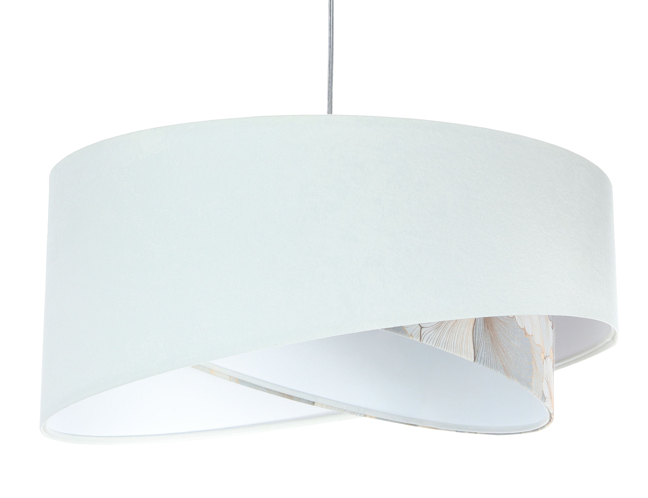 BPS koncept Závěsné svítidlo GALAXY bílé s obrazci, 1xE27, ø 50 cm Barva: Mix barev1