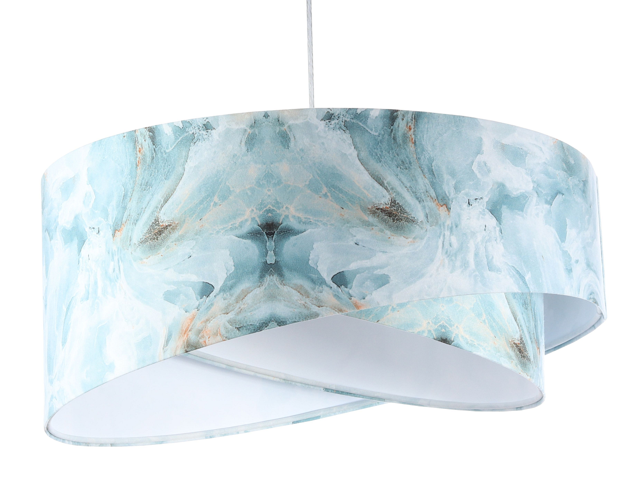 BPS koncept Závěsné svítidlo GALAXY imitace obkladu, 1xE27, ø 50 cm Barva: Bílá