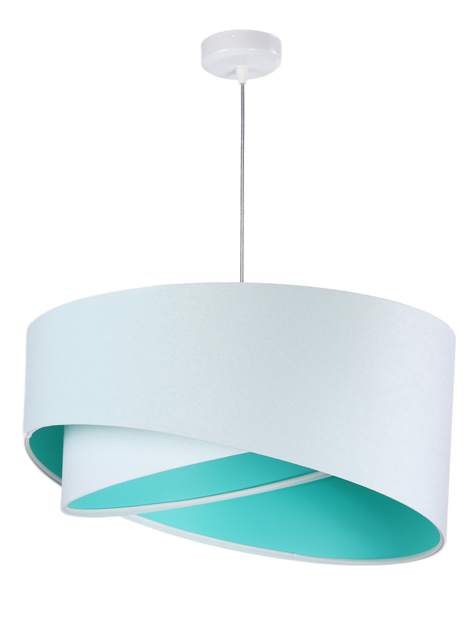 BPS koncept Závěsné svítidlo GALAXY bílé, 1xE27, ø 50 cm Barva: Námořní modrá