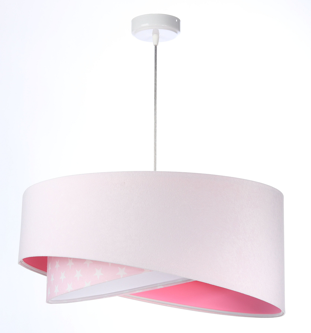 BPS koncept Závěsné svítidlo GALAXY růžové , 1xE27, ø 50 cm