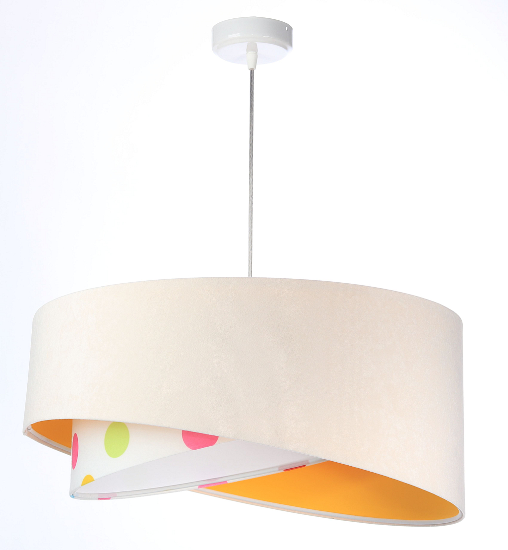 BPS koncept Závěsné svítidlo GALAXY žluté , 1xE27, ø 50 cm