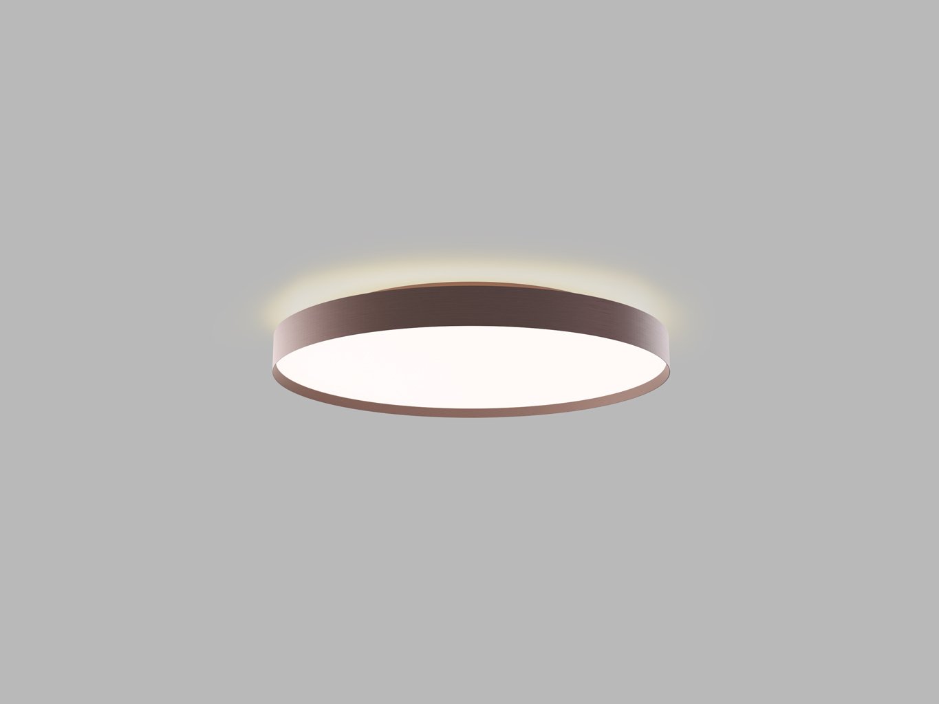 Led2 Stropní LED svítidlo TORO 60 P/N, 55+10W Barva: Hnědá, Stmívání, řízení: 3000/4000K CASAMBI TW