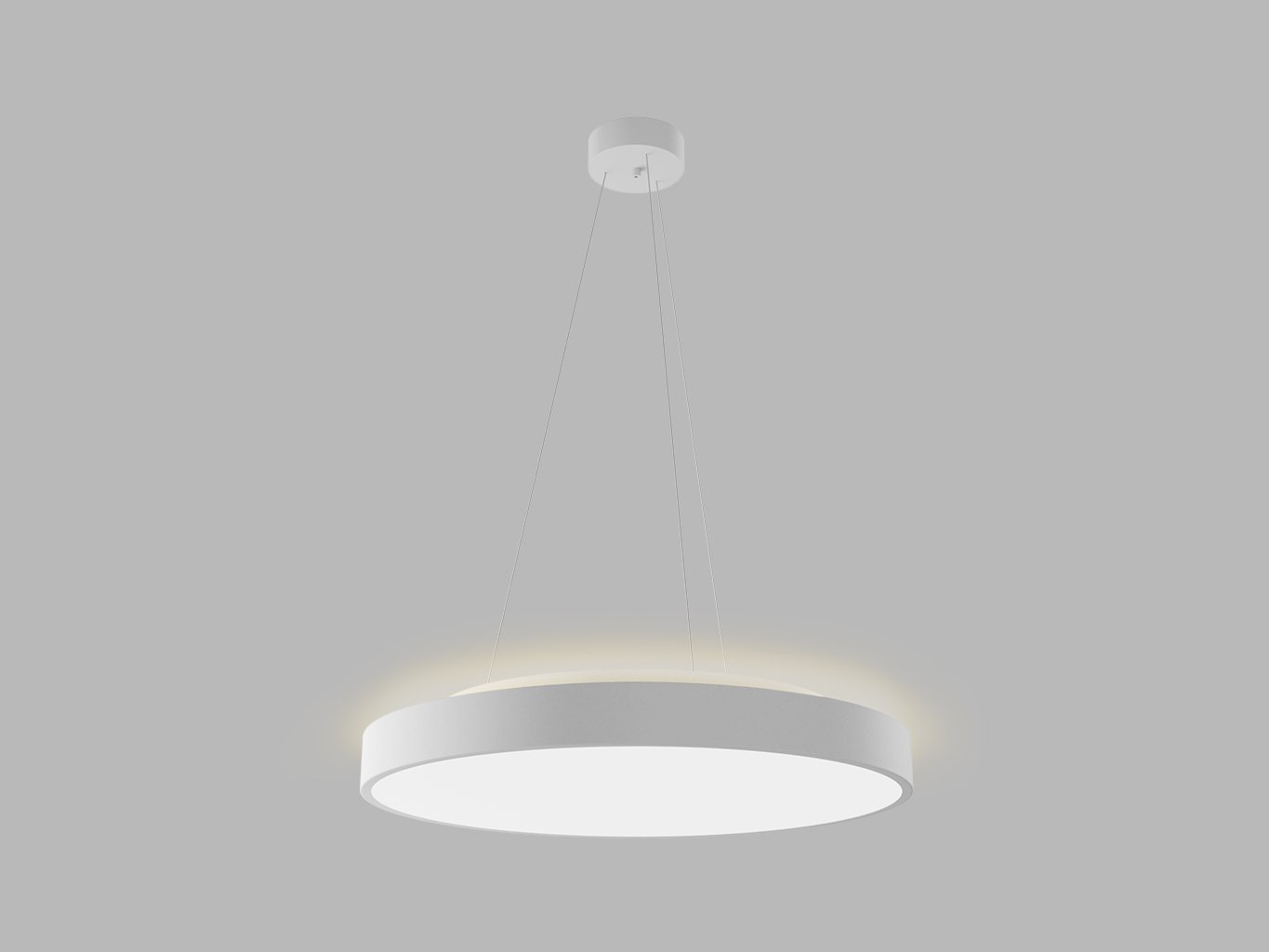 Led2 Závěsné LED svítidlo RINGO II 60 P/N-Z, 55+10W Barva: Bílá, Stmívání, řízení: 3000/4000K TRIAC (ON/OFF)