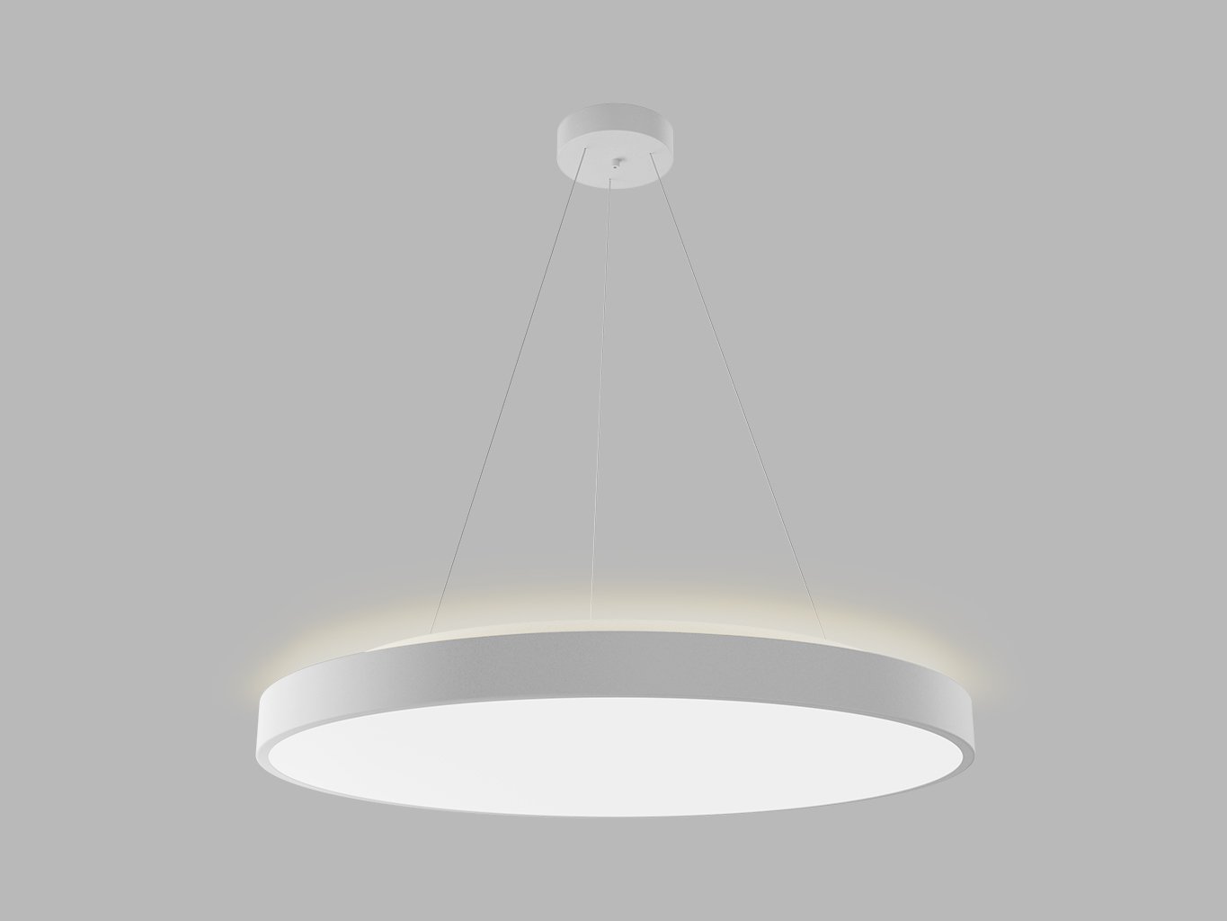 Led2 Závěsné LED svítidlo RINGO II 80 P/N-Z, 80+12W Barva: Bílá, Stmívání, řízení: 3000/4000K CASAMBI TW
