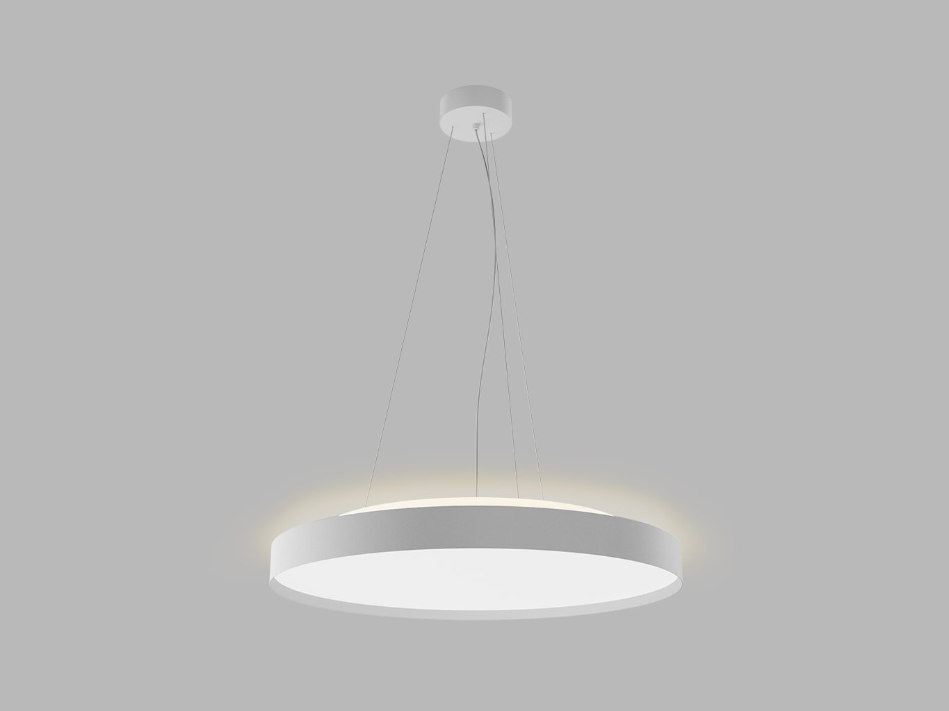 Led2 Závěsné LED svítidlo TORO 60 P/N-Z, 55+10W Barva: Hnědá, Stmívání, řízení: 3000/4000K ZIGBEE TW