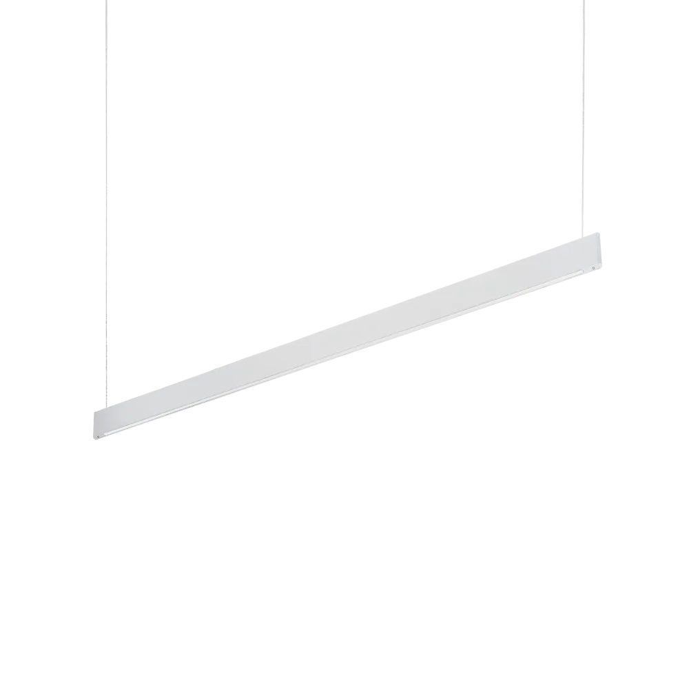 Levně Ideal Lux Závěsné LED svítidlo DESK, 36W, d. 120 cm, CRI90 Barva: Bílá