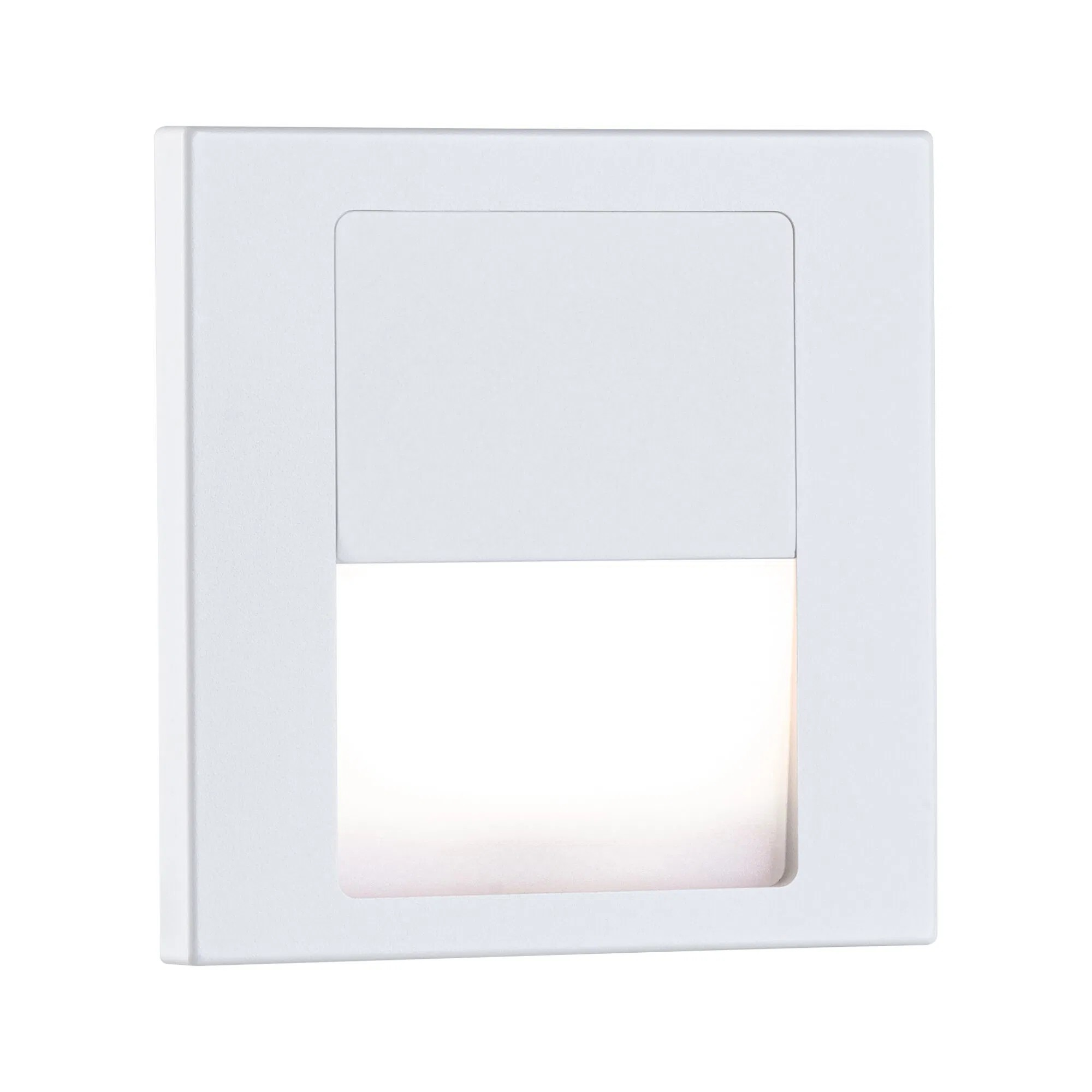Paulmann LED vestavné svítidlo do zdi TSARO FOLLOWER hranaté 80x36mm 1W 230V Barva: Bílá