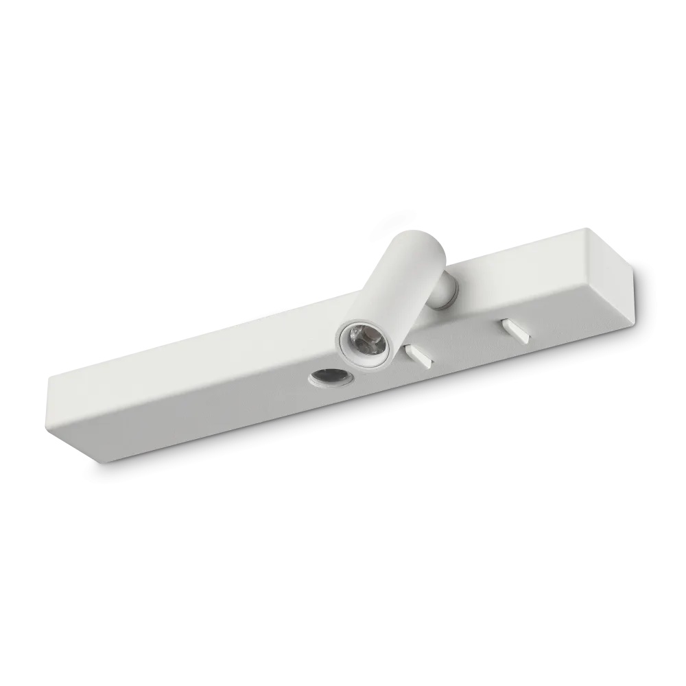 Levně Ideal Lux Nástěnné LED svítidlo BONNE 6,5W, d. 22 cm, CRI90 Barva: Bílá