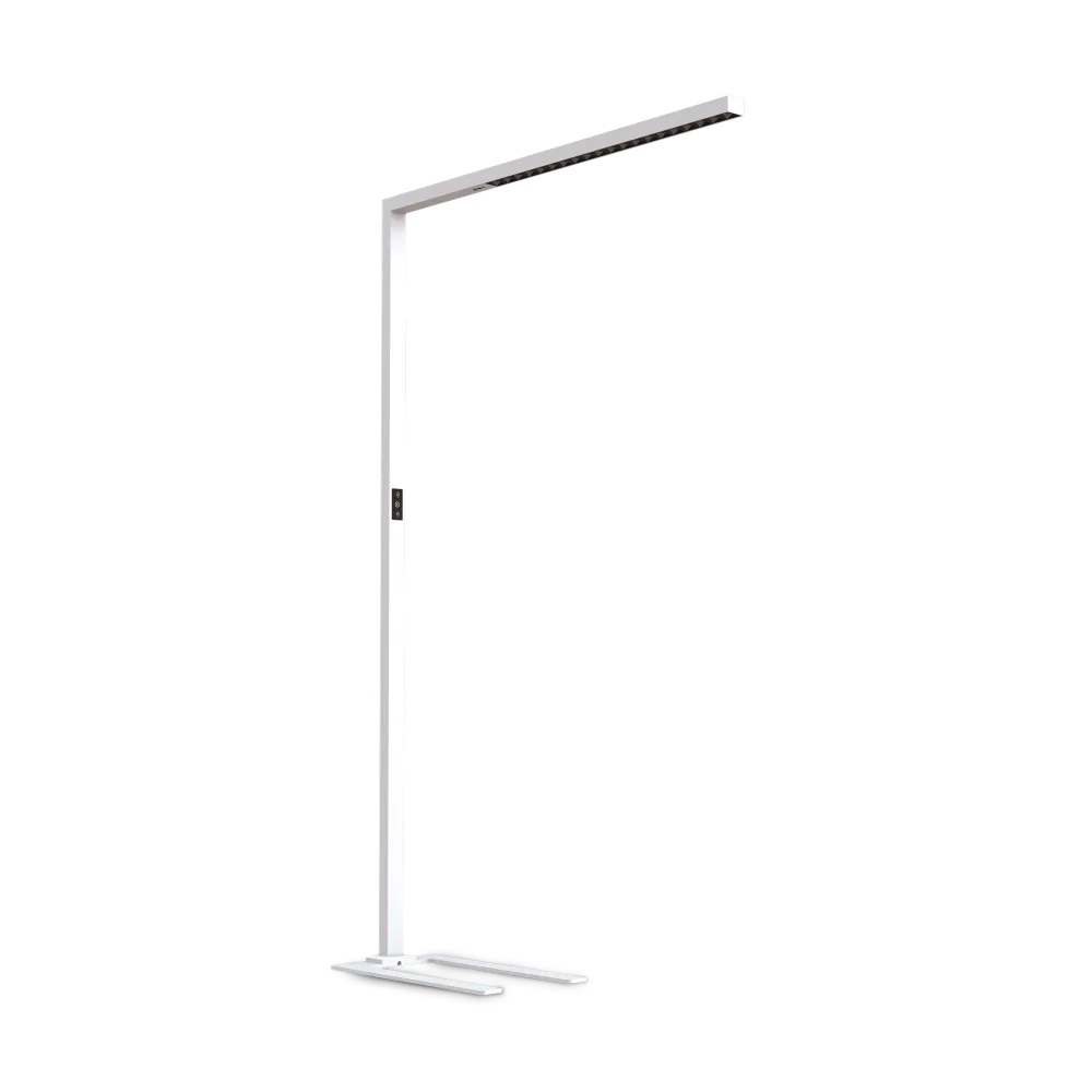 Levně Ideal Lux Stojací LED lampa COMFORT, 76W, v. 197 cm, CRI90 Barva: Bílá