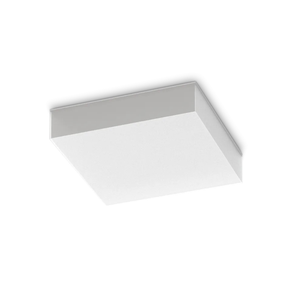 Levně Ideal Lux Venkovní stropní LED svítidlo SNOW, 18W, 25x25 cm, CRI90, IP65