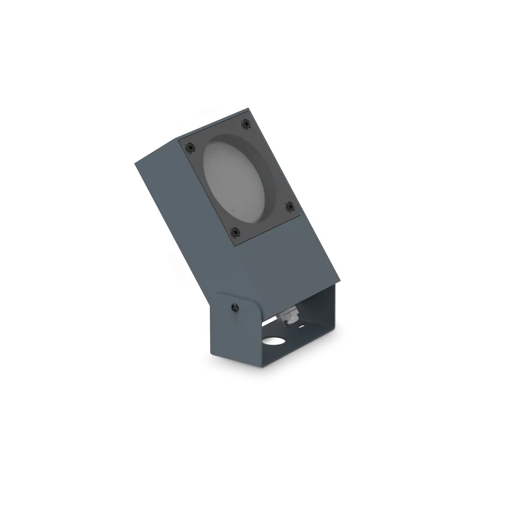 Levně Ideal Lux Venkovní svítidlo SIRIO, 1xGX53, v. 19 cm, IP65 Barva: Antracit