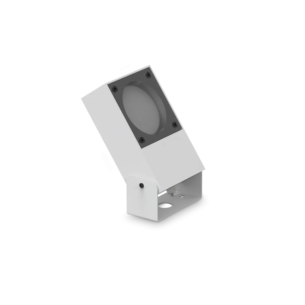 Levně Ideal Lux Venkovní svítidlo SIRIO, 1xGX53, v. 19 cm, IP65 Barva: Bílá