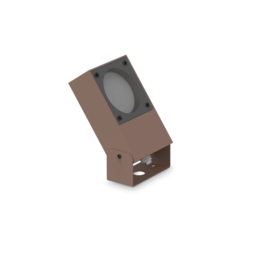 Levně Ideal Lux Venkovní svítidlo SIRIO, 1xGX53, v. 19 cm, IP65 Barva: Kávová