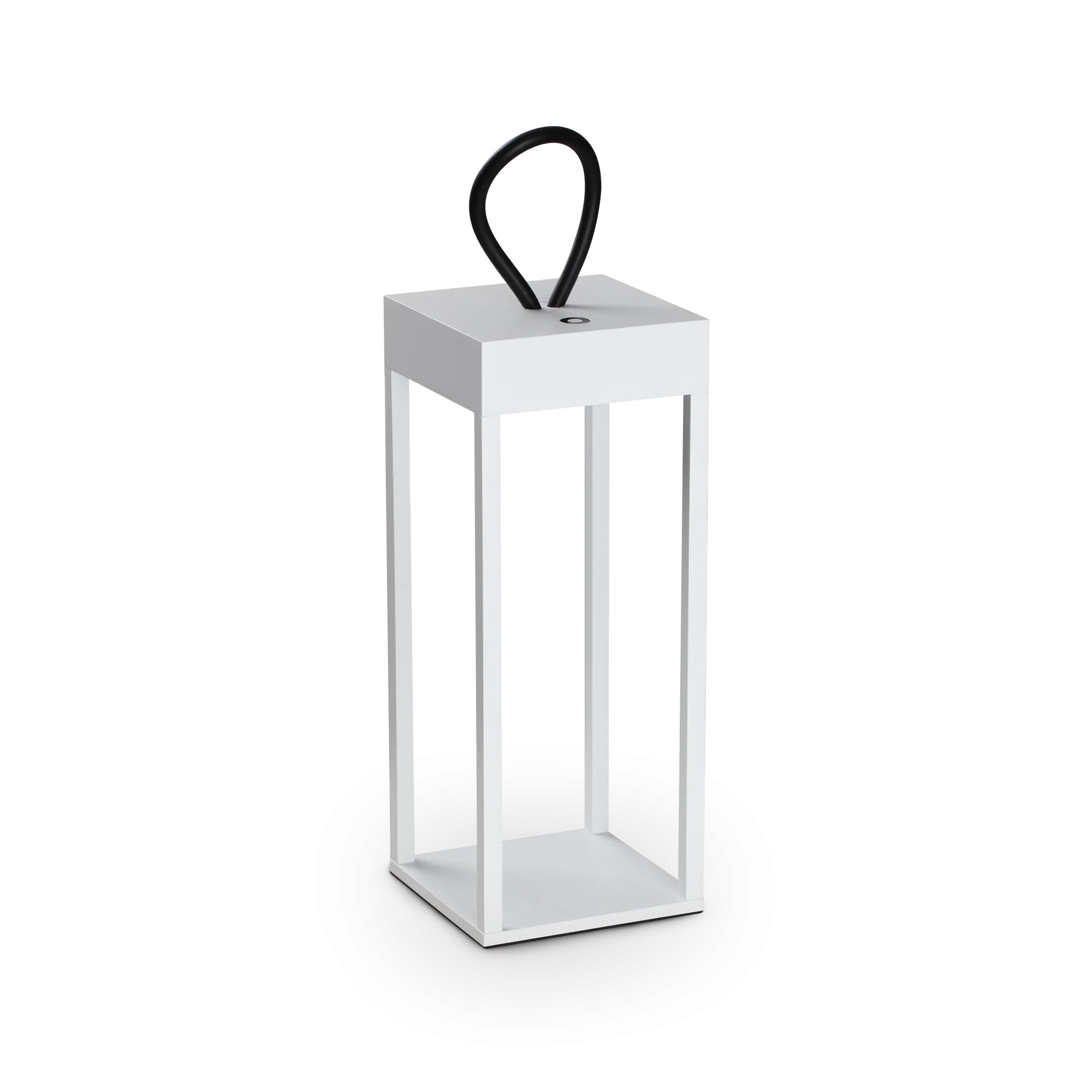 Levně Ideal Lux Venkovní přenosná LED lampa ENYA, 5W, v. 30 cm, IP54 Barva: Bílá