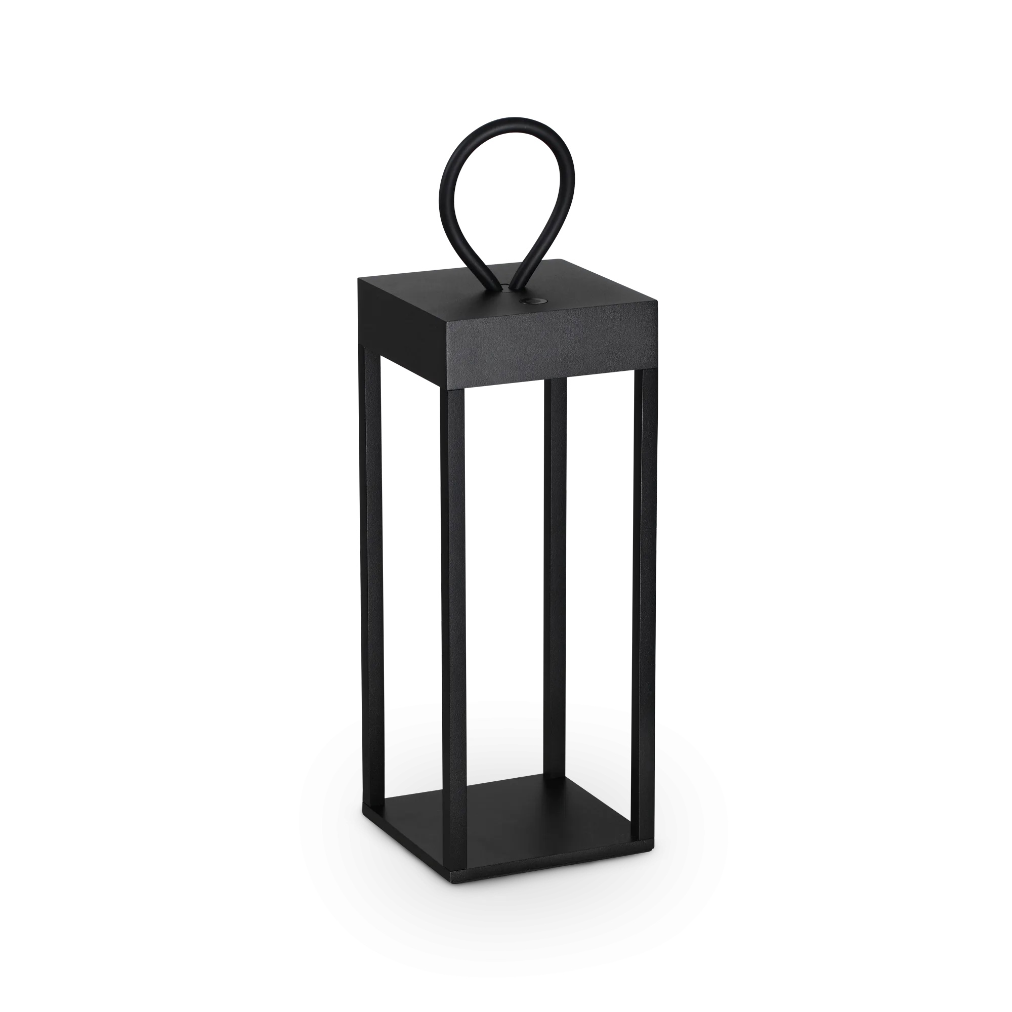 Levně Ideal Lux Venkovní přenosná LED lampa ENYA, 5W, v. 30 cm, IP54 Barva: Černá